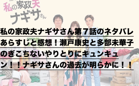 私の家政夫ナギサさん 第８話ネタバレあらすじと感想 メイが選ぶのはナギサさん それとも田所 揺れ動く恋模様 ドラ楽